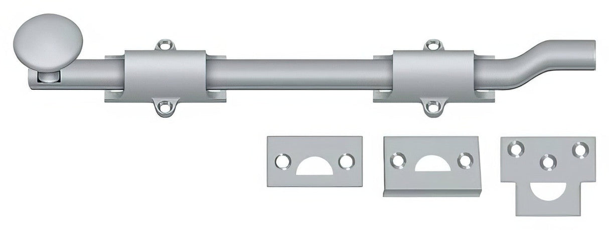 Deltana FPG1026D satin chrome surface bolt