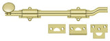 Deltana FPG103 polished brass surface bolt