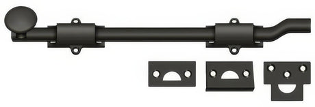 Deltana FPG1210B oil rubbed bronze surface bolt