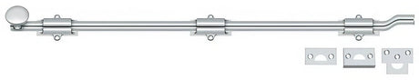 Deltana FPG2626 polished chrome surface bolt