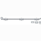 Deltana FPG2626D satin chrome surface bolt