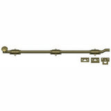 Deltana FPG265 antique brass surface bolt