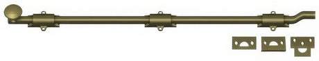 Deltana FPG265 antique brass surface bolt