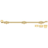 Deltana FPG26CR003 lifetime polished brass surface bolt