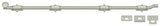 Deltana FPG4215 satin nickel surface bolt
