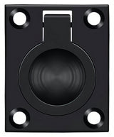 Deltana FRP175U19 black flush ring pull