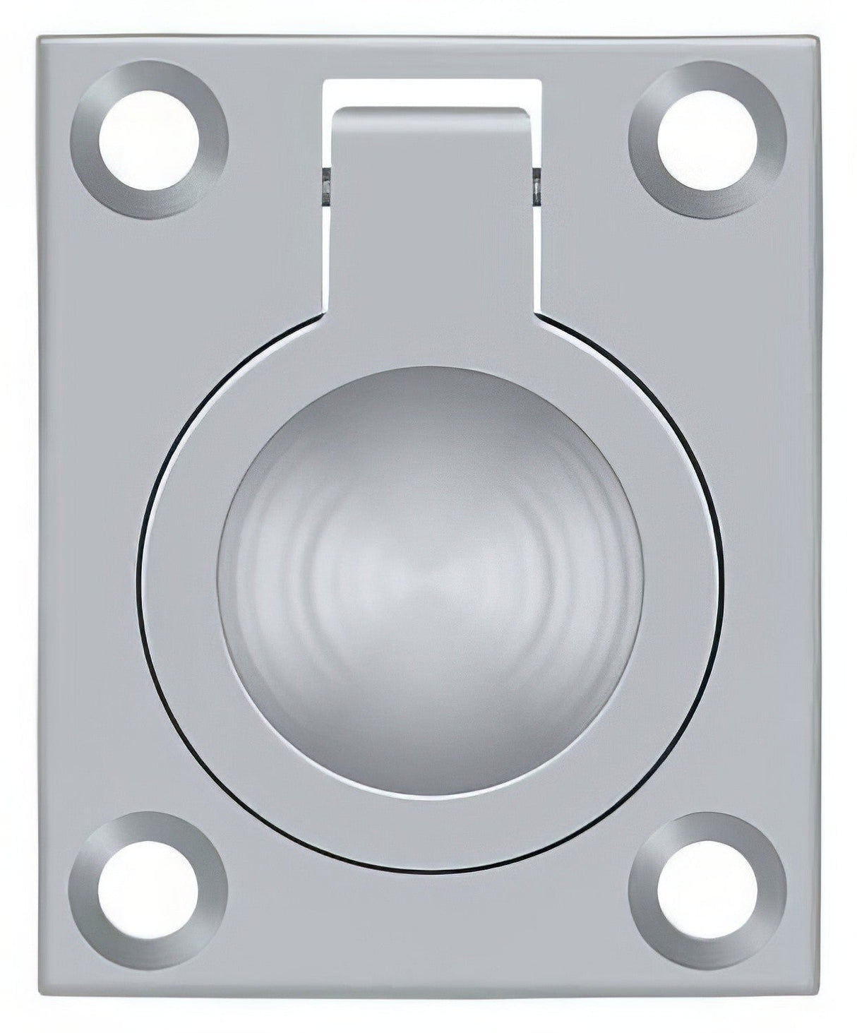 Deltana FRP175U26D satin chrome flush ring pull