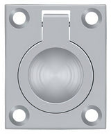 Deltana FRP175U26D satin chrome flush ring pull