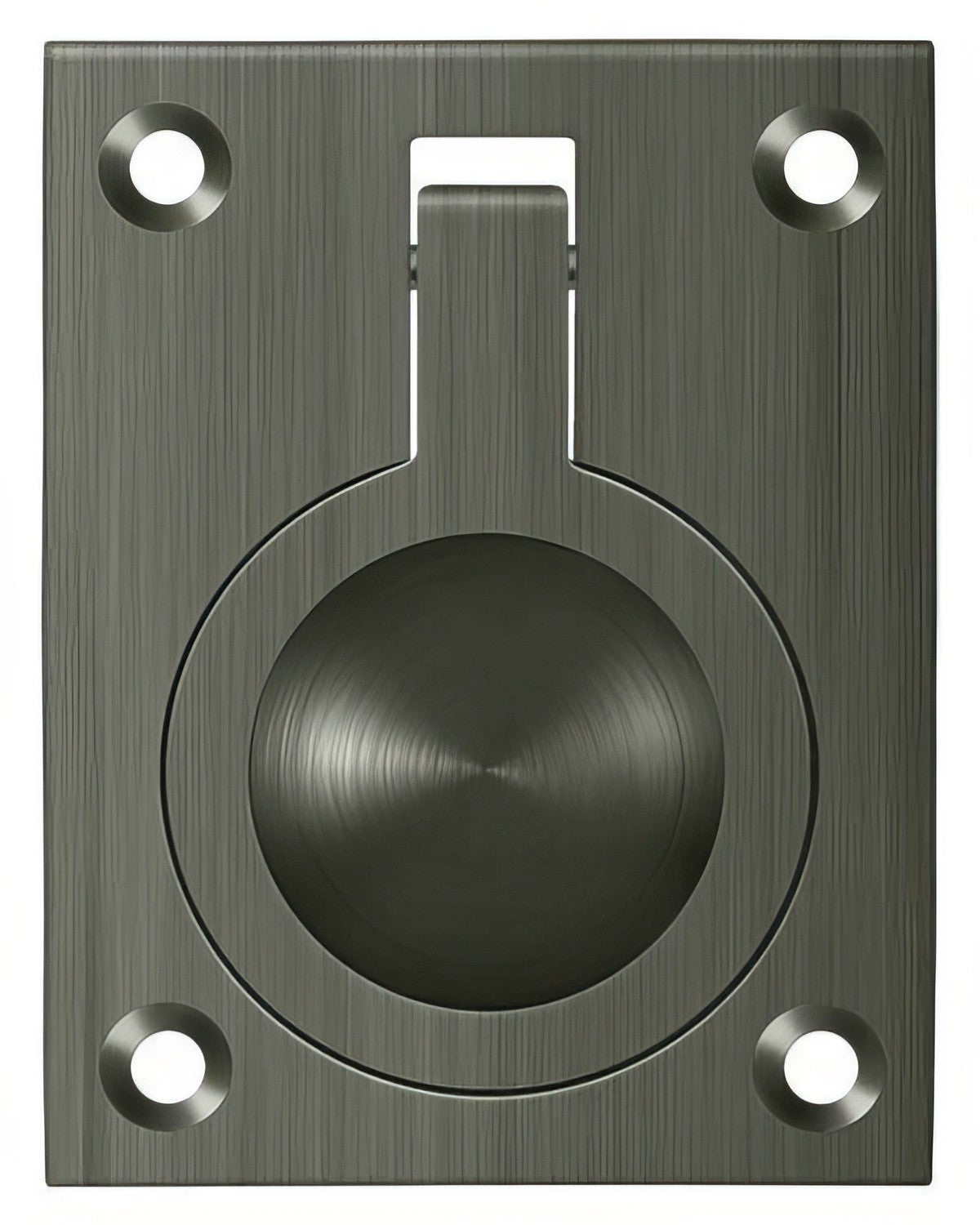 Deltana FRP25U15A flush ring pull, additional view