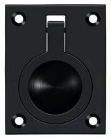 Deltana FRP25U19 paint black flush ring pull