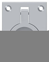 Deltana FRP25U26D flush ring pull, additional view