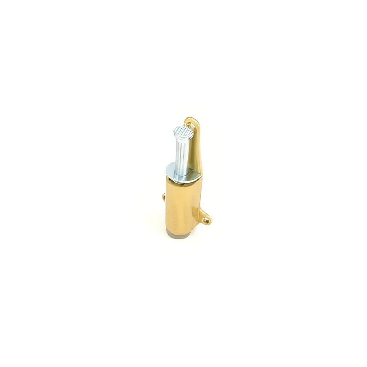 Ives FS11544 satin brass plunger type door holder