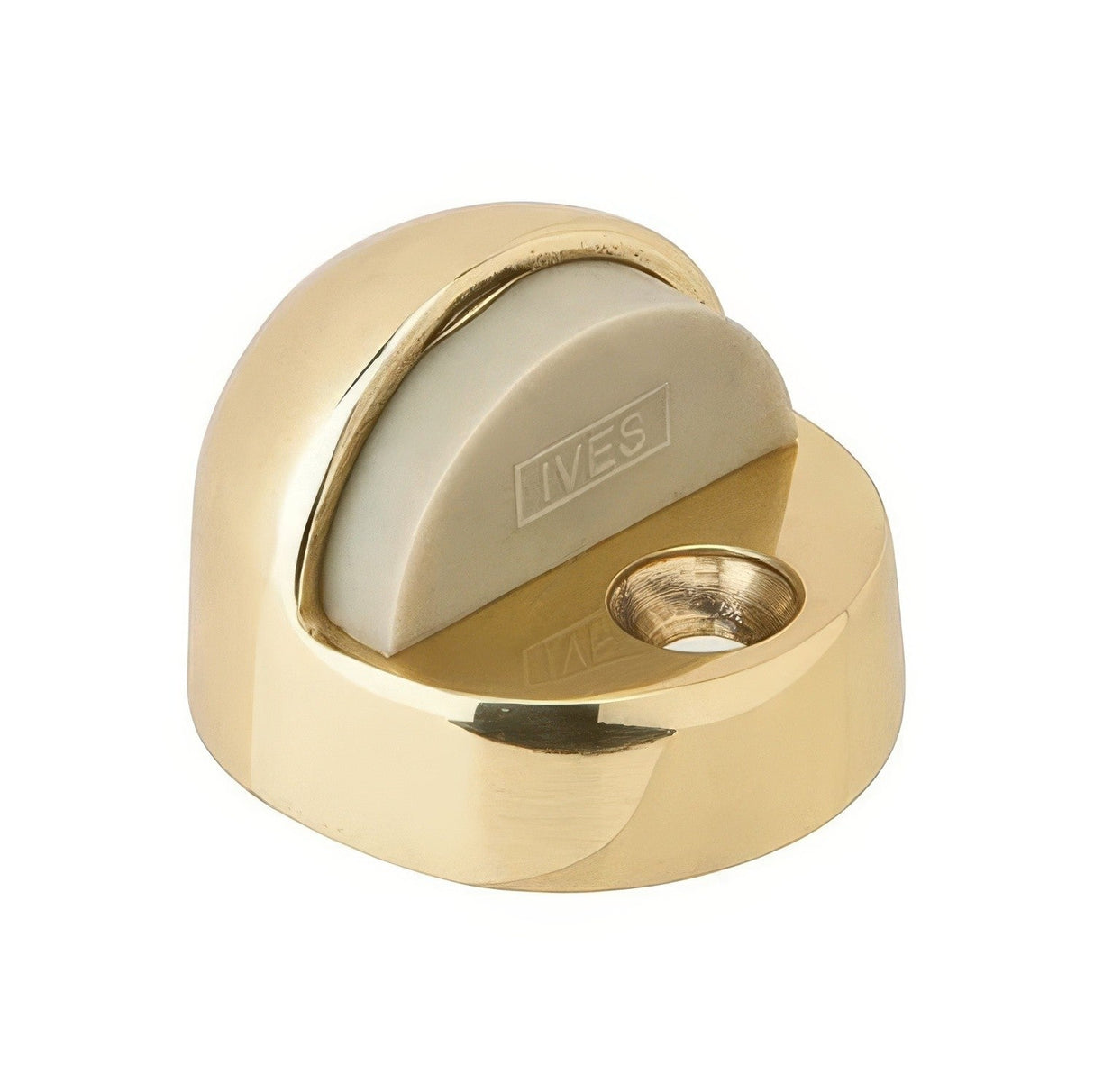 Ives FS173 polished brass floor door stop