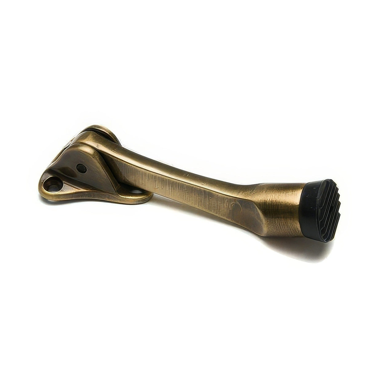 Ives FS4555 satin brass blackened kick down door holder