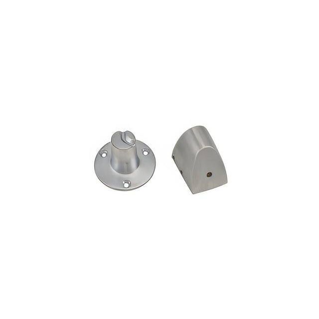 Ives FS49726D satin chrome door stop & holder