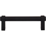 Top Knobs TK3210BLK Lawrence 3 3/4" Center to Center Bar Pull Flat Black