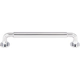Top Knobs TK824PC Lily 6 5/16" Center to Center Bar Pull Polished Chrome