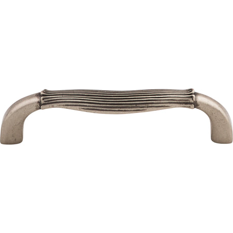 Top Knobs M923 Bow 3 3/4" Center to Center Bar Pull Pewter Antique