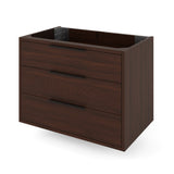 Jeffrey Alexander Gardner 31" Dark Walnut Single Sink Bathroom Vanity with White Resin Top - Single-Hole Faucet Top - VKGAR30DWWDDWRE product image 3