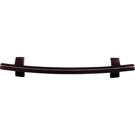 Top Knobs TK83TB Slanted 5" Center to Center Bar Pull Tuscan Bronze