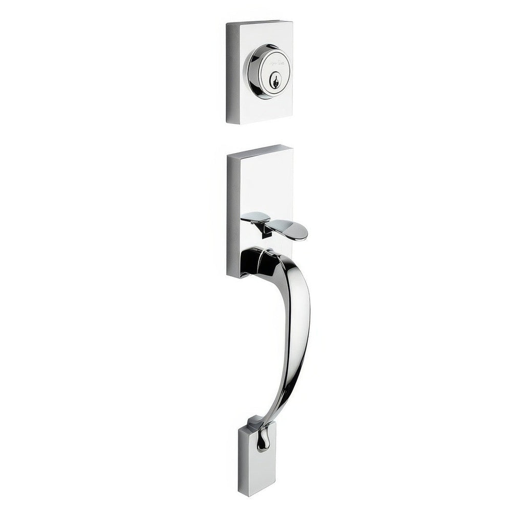 Copper Creek FZ2610PS polished stainless single cylinder handlesets