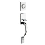 Copper Creek FZ2610PS polished stainless single cylinder handlesets