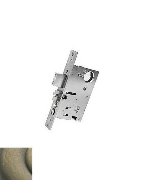 Baldwin G6360050LLS classroom mortise lock in black, additional view