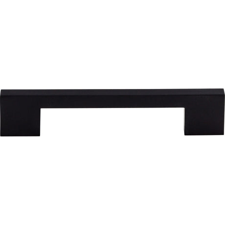Top Knobs TK23BLK Linear 5" Center to Center Bar Pull Flat Black