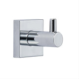 GEO GBA-EMSRH-PC 2" x 2-1/8" Modern Single Robe Hook Polished Chrome