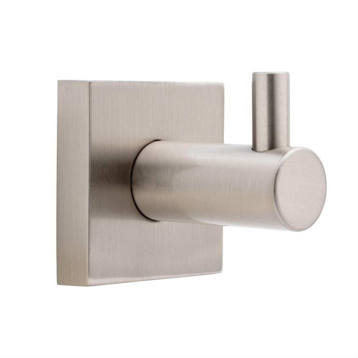 GEO GBA-EMSRH-SN 2" x 2-1/8" Modern Single Robe Hook Satin Nickel