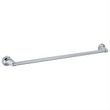 GEO GBA-GD2434-PC 24" x 3/4" Transitional Towel Bar with 2-3/16" Base Polished Chrome
