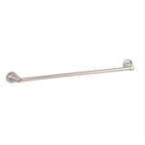 GEO GBA-GD2434-SN 24" x 3/4" Transitional Towel Bar with 2-3/16" Base Satin Nickel