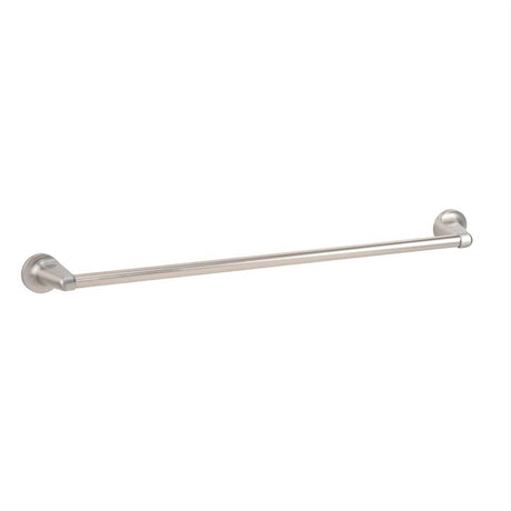 GEO GBA-GD2434-SN 24" x 3/4" Transitional Towel Bar with 2-3/16" Base Satin Nickel