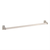 GEO GBA-OL2434-SN 24" x 5/8" Traditional Towel Bar with 1" x 1-3/4" Base Satin Nickel