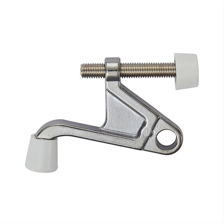 GEO GBH-DSHPHD-PC Heavy Duty Hinge Pin Door Stop Polished Chrome