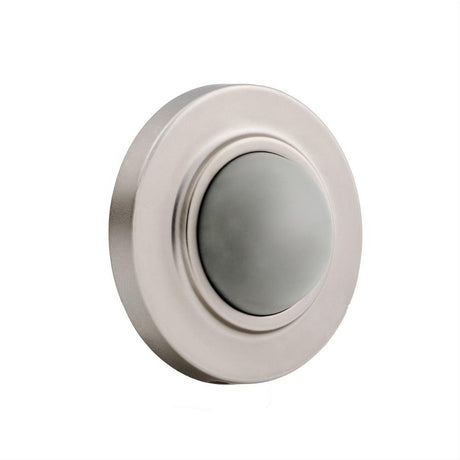 GEO GBH-DSWSX-SN Convex 2-1/2" Round Wall Stop Satin Nickel
