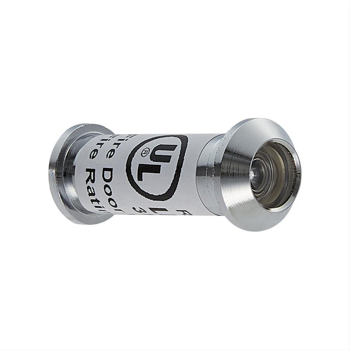 GEO GBH-DV160UL-PC 20 Minute UL Fire Rated 160 Degree Door Viewer for 1/2" Hole for 1-3/8" to 2-1/4" Door Polished Chrome