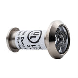 GEO GBH-DV180UL-SN 20 Minute UL Fire Rated 180 Degree Door Viewer for 9/16" Hole for 1-3/8" to 2-1/4" Door Satin Nickel