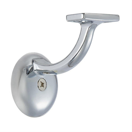GEO GBH-HBJ3-PC 2-3/16" x 3-1/4" Jumbo Heavy Duty Handrail Bracket Polished Chrome