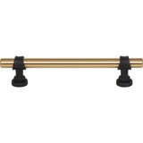 Top Knobs M2717 Bit 5 1/16" Center to Center Bar Pull Honey Bronze and Flat Black