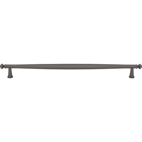 Top Knobs TK3196AG Coddington 12" Center to Center Bar Pull Ash Gray