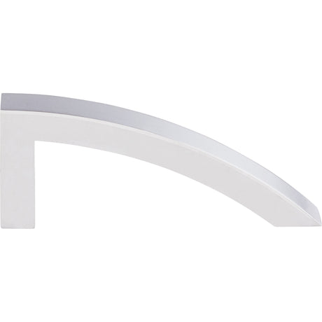 Top Knobs TK35PC Sloped 3 7/8" Center to Center Bar Pull Polished Chrome