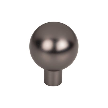 Top Knobs TK762AG Brookline 1 1/8" Diameter Round Knob Ash Gray
