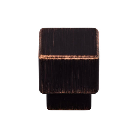 Top Knobs TK32TB Tapered 1" Length Square Knob Tuscan Bronze