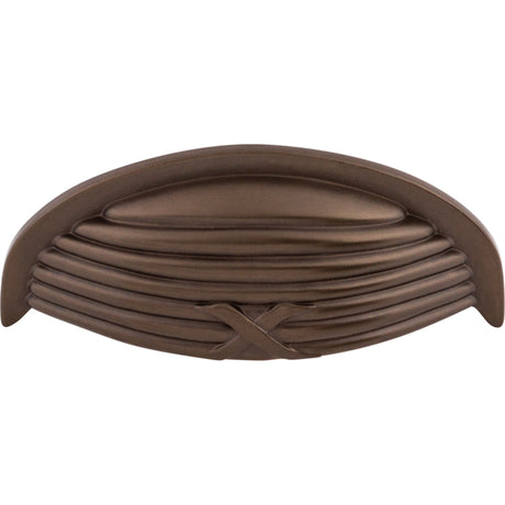 Top Knobs M940 Ribbon & Reed 3" Center to Center Cup/Bin Pull Oil Rubbed Bronze