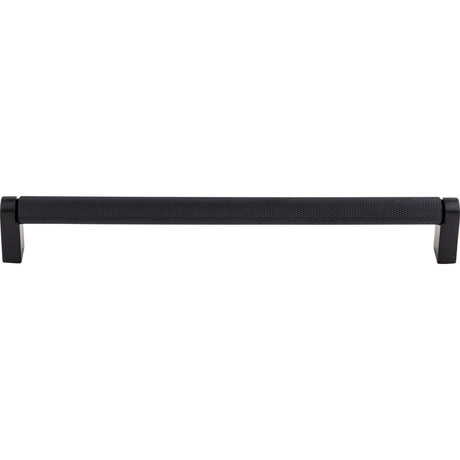 Top Knobs M2632 Amwell 8 13/16" Center to Center Bar Pull Flat Black