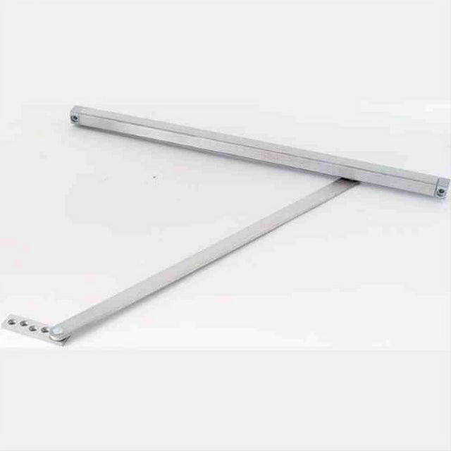 Glynn-Johnson 454SSP28 Medium Duty Size 4 Surface Overhead Stop Aluminum Finish