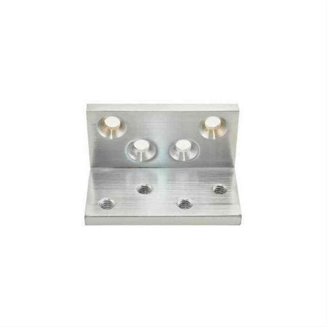 Glynn-Johnson AJK1060 Angle Jamb Bracket for 80 / 90 Series Satin Chrome Finish