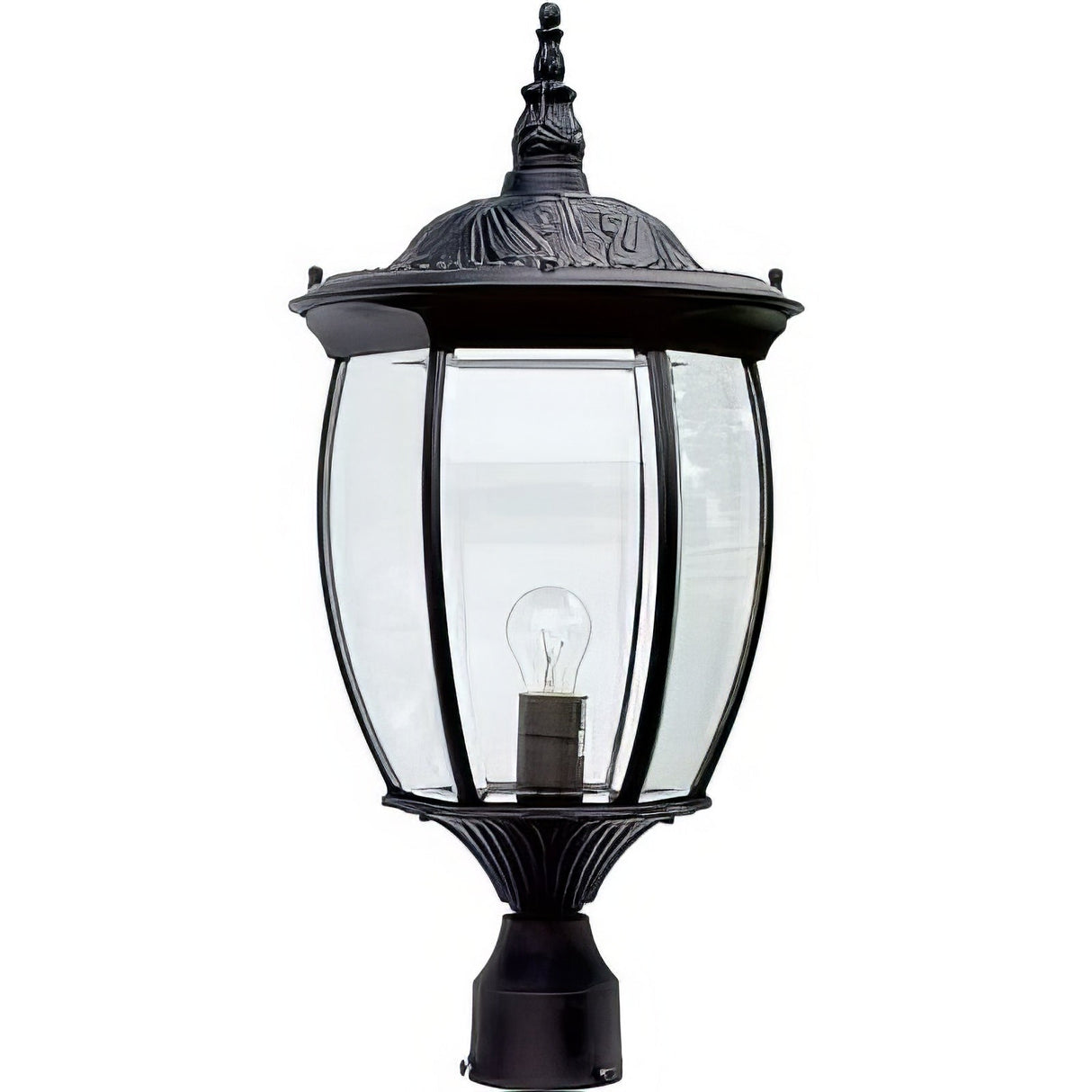Dabmar Lighting GM1024-B black post light & pole
