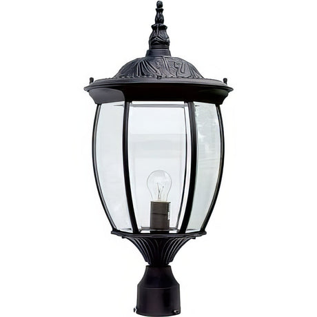 Dabmar Lighting GM1024-B black post light & pole